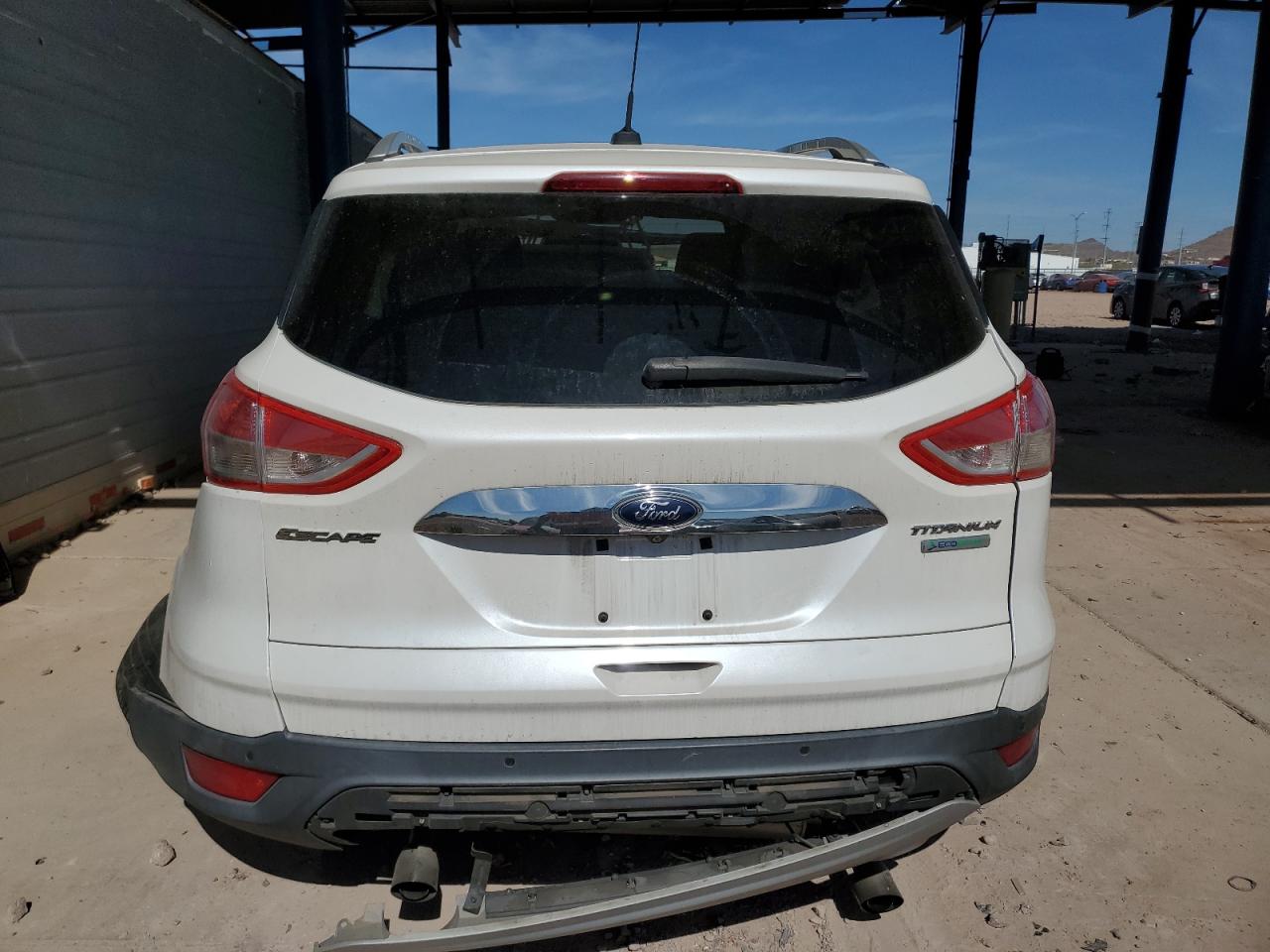 2014 Ford Escape Titanium VIN: 1FMCU0JX7EUE53556 Lot: 46272425