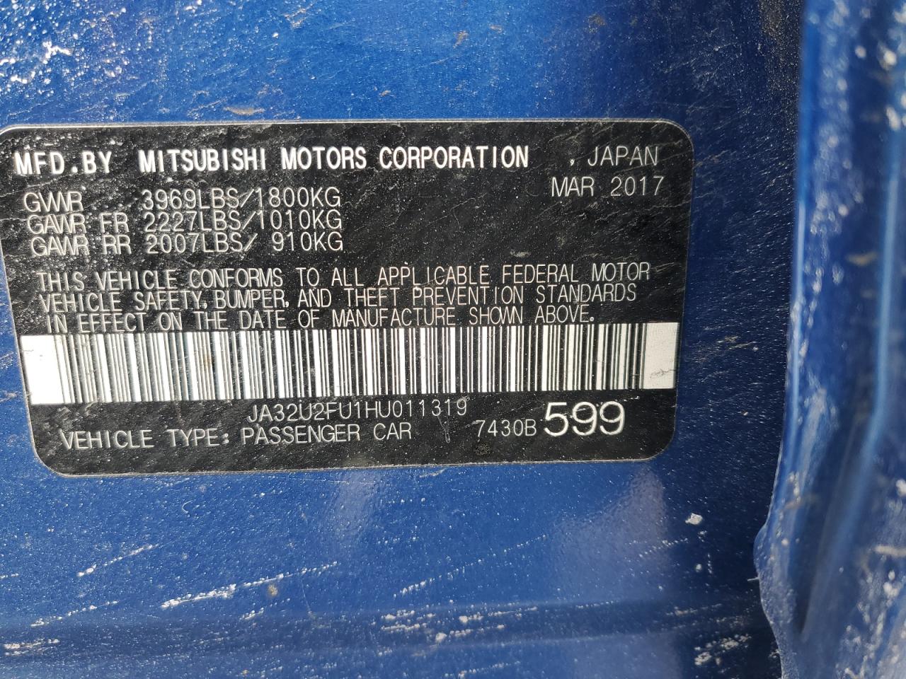 2017 Mitsubishi Lancer - Image 12