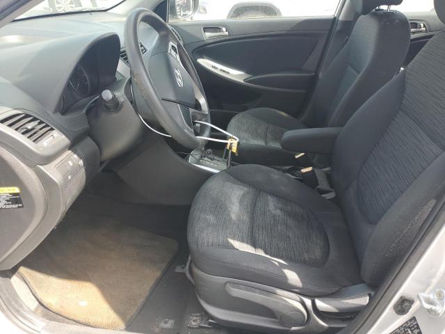 Hatchbacks HYUNDAI ACCENT 2017 Silver