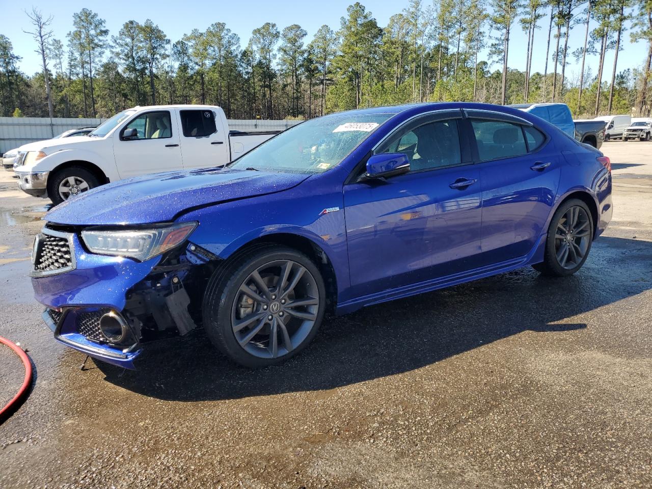 2018 Acura Tlx Tech+A იყიდება Harleyville-ში, SC - Front End