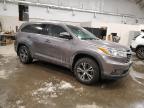 2016 Toyota Highlander Xle de vânzare în Center Rutland, VT - Side