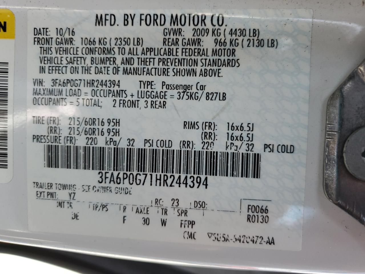 2017 Ford Fusion - Image 12