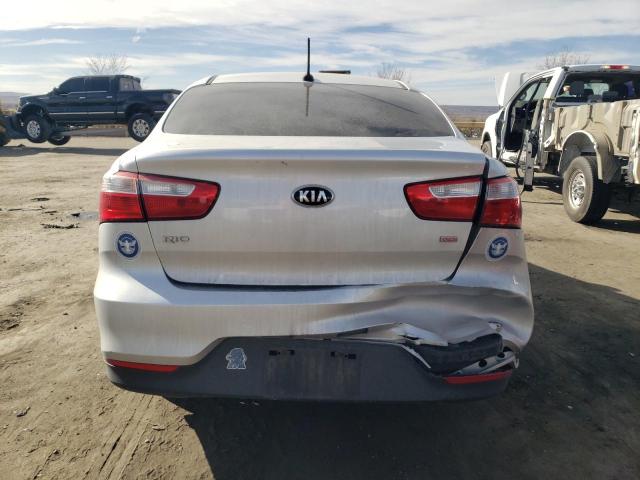 KIA RIO 2017 Silver