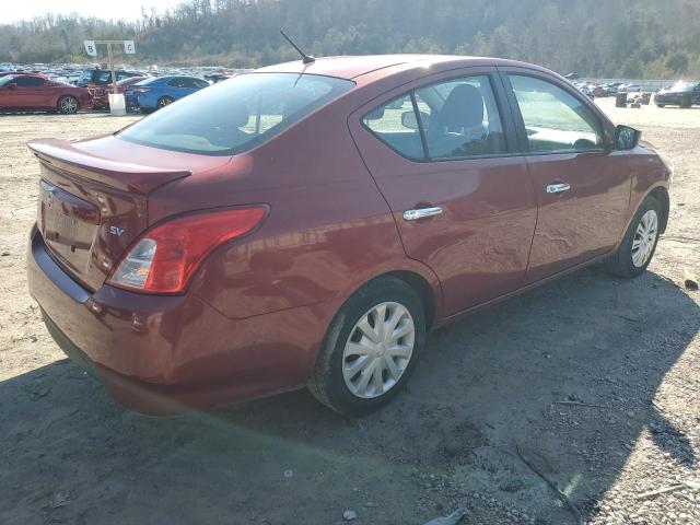  NISSAN VERSA 2017 Czerwony