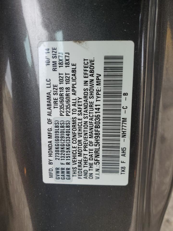 2015 Honda Odyssey - Image 13