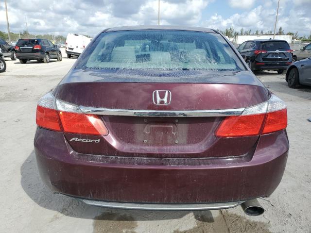 Sedans HONDA ACCORD 2014 Burgundy