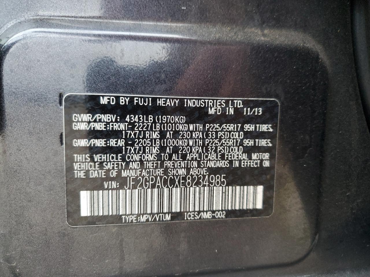 2014 Subaru XV - Image 15