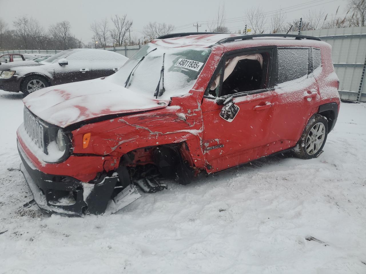 2017 Jeep Renegade Latitude zu verkaufen in Chicago Heights, IL - Rollover