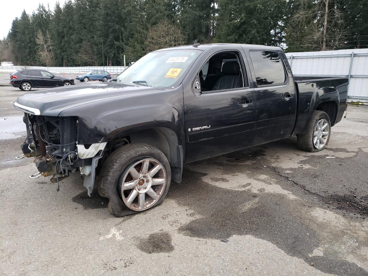 2007 Gmc New Sierra Denali de vânzare în Arlington, WA - Stripped