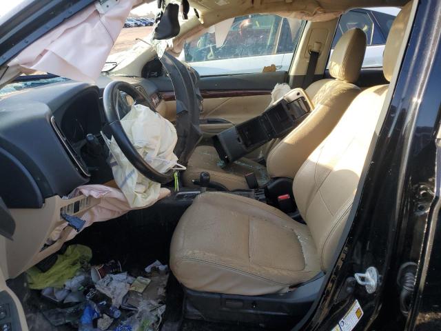  MITSUBISHI OUTLANDER 2014 Чорний