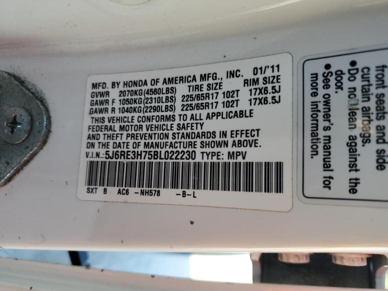 2011 Honda CR-V - Image 15
