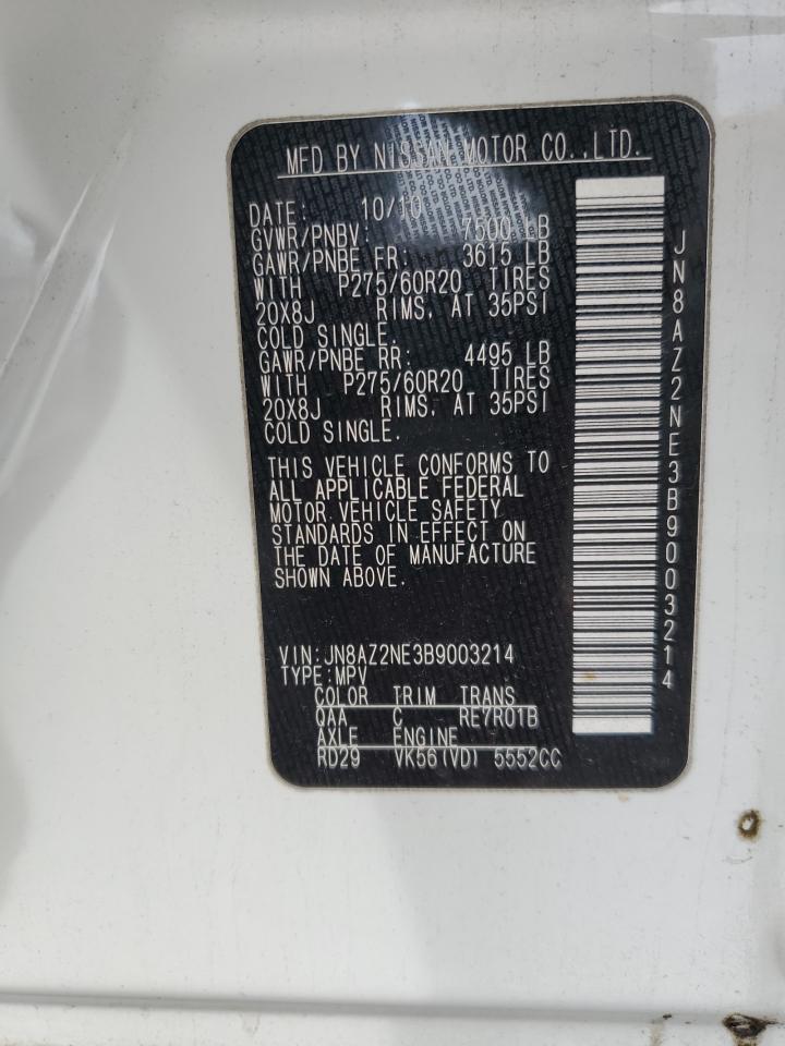 2011 Infiniti QX56 - Image 13