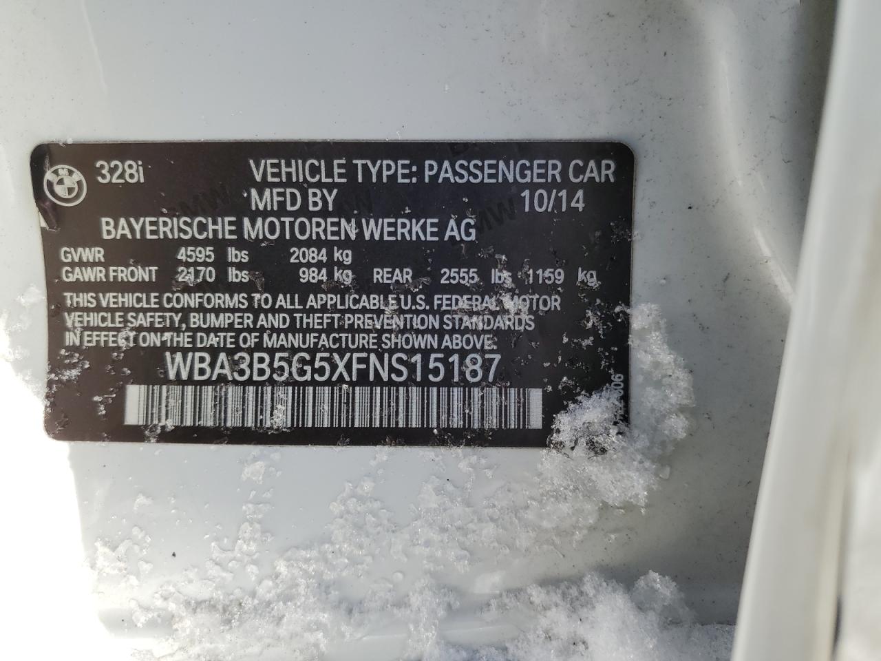 2015 BMW 3er - Image 12