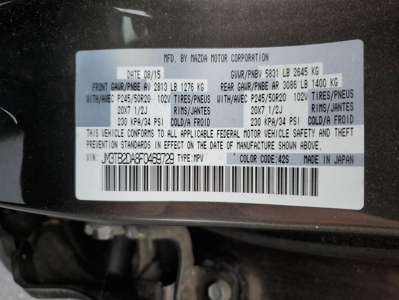 2015 Mazda CX-9 - Image 13