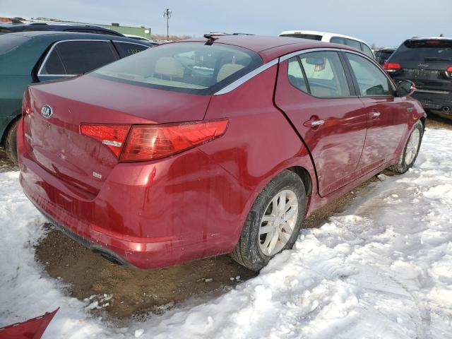  KIA OPTIMA 2013 Red