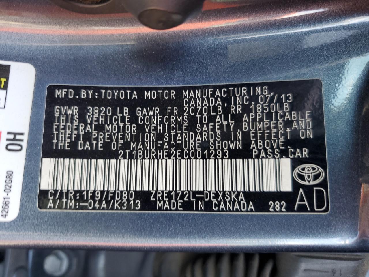2014 Toyota Corolla - Image 13