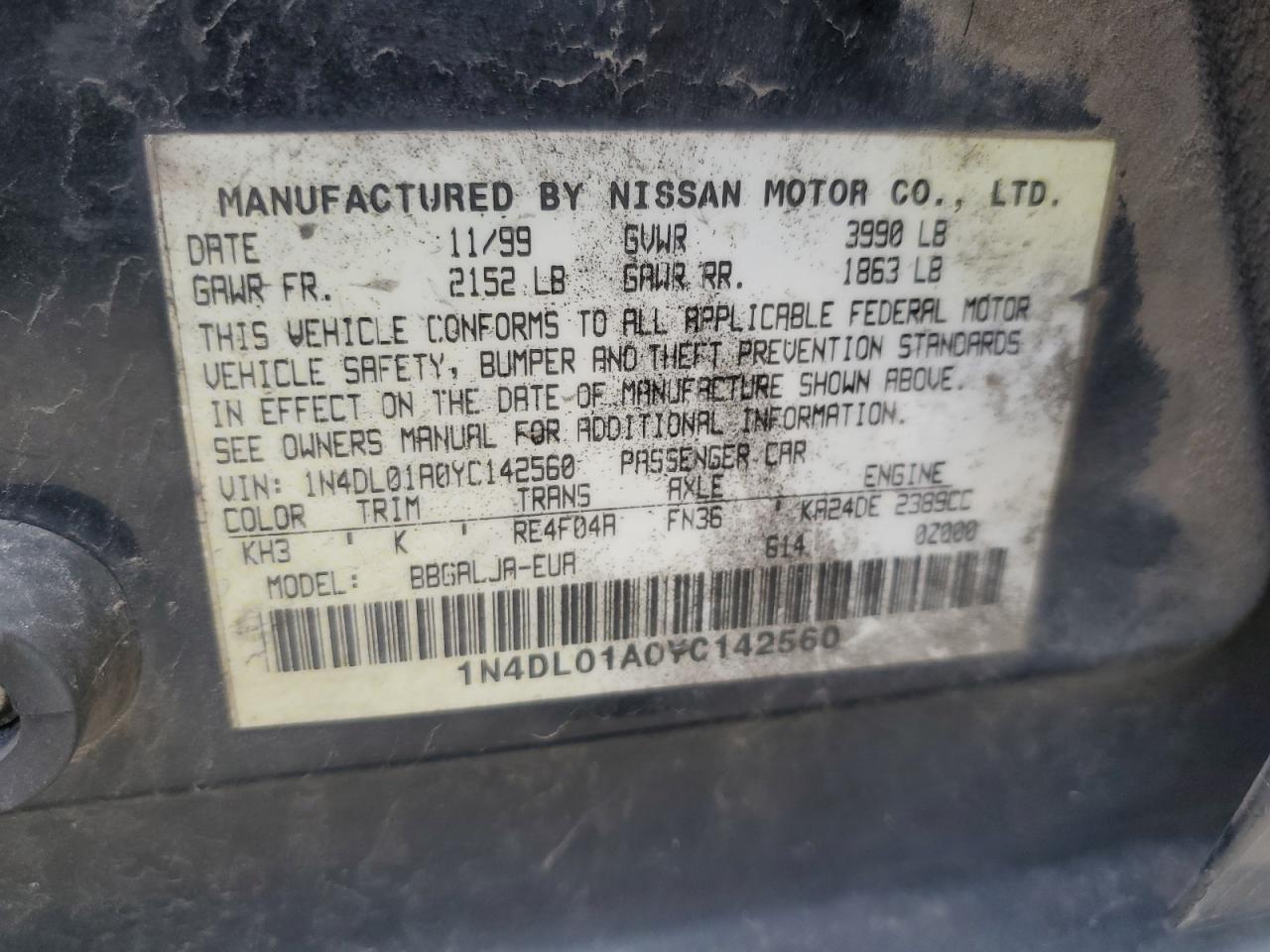 2000 Nissan Altima - Image 14