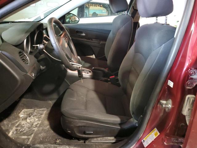  CHEVROLET CRUZE 2016 Red