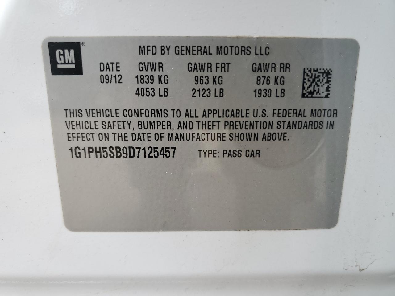 2013 Chevrolet Cruze - Image 12