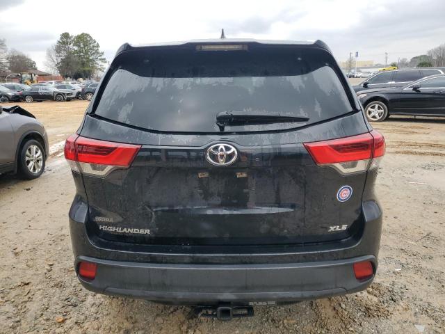  TOYOTA HIGHLANDER 2019 Czarny