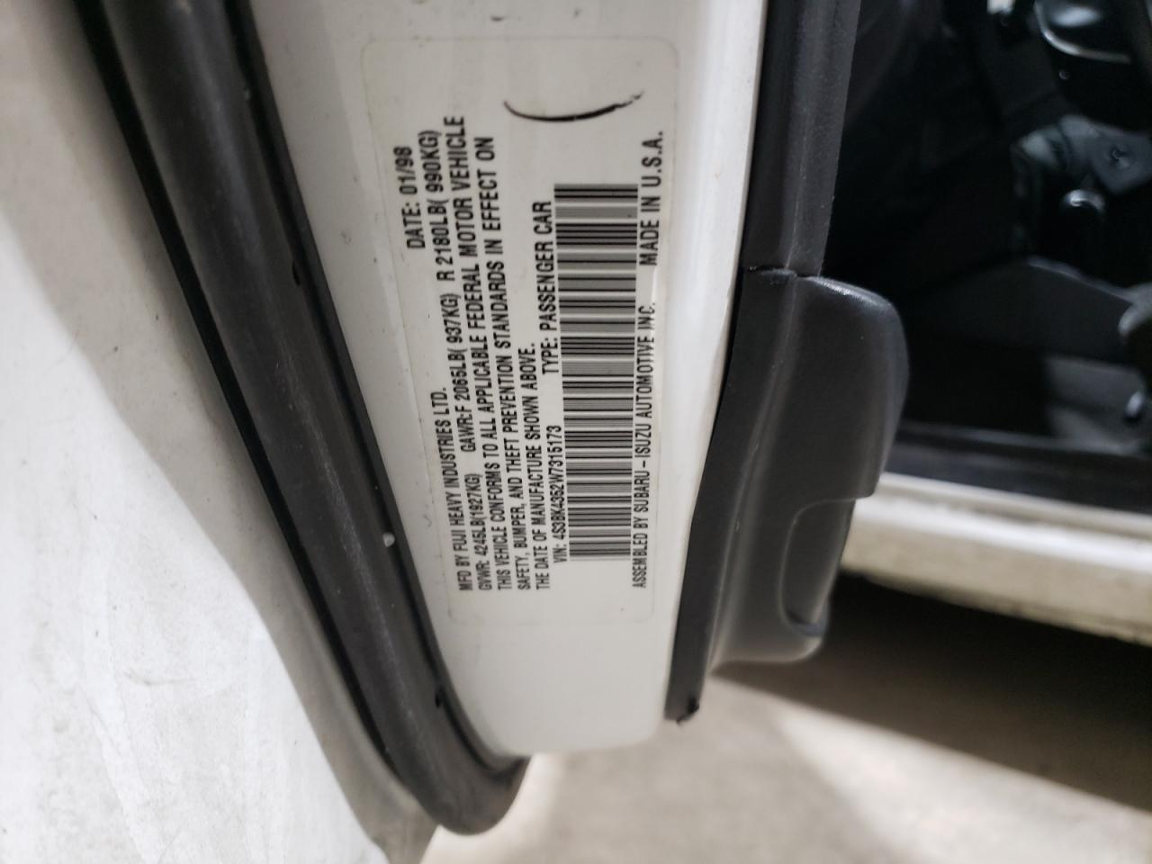 1998 Subaru Legacy - Image 15
