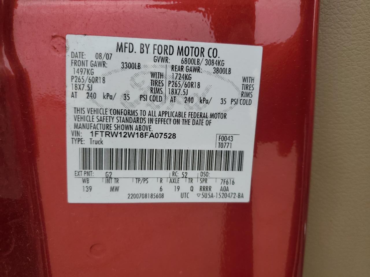 2008 Ford F-150 - Image 12