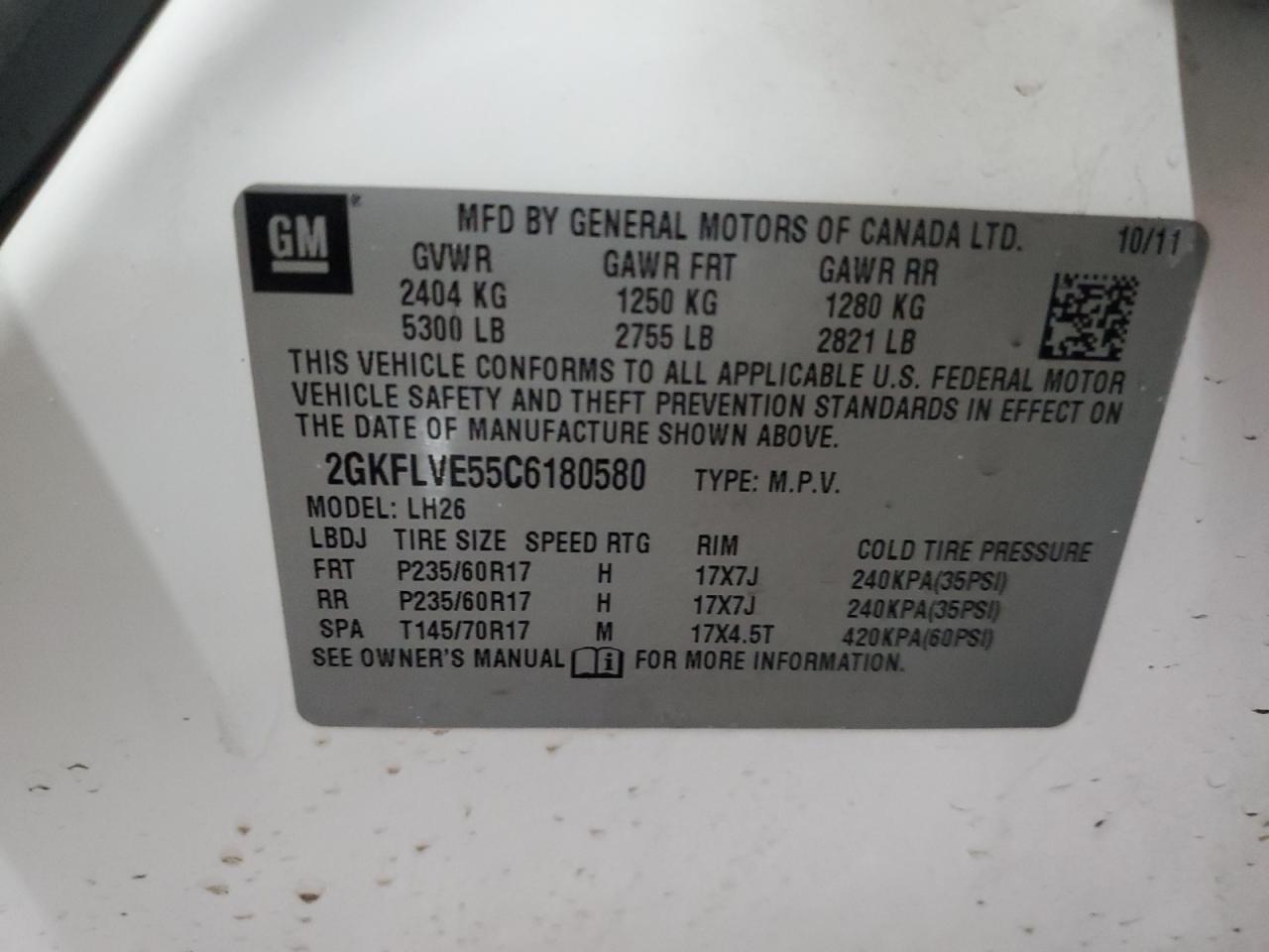 2012 GMC Terrain - Image 13