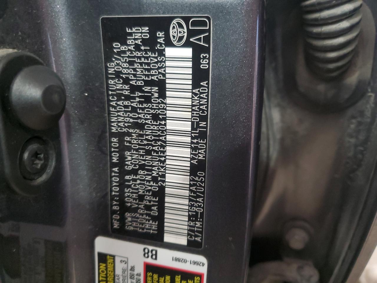 2010 Toyota Corolla - Image 15