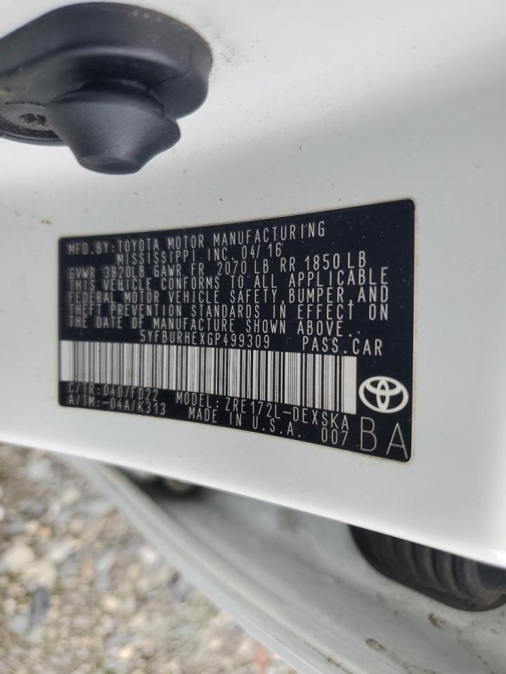 2016 Toyota Corolla - Image 12