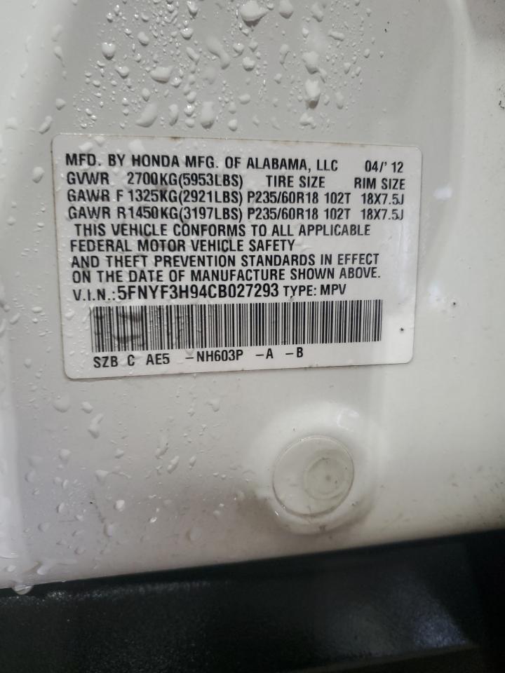 2012 Honda Pilot - Image 13