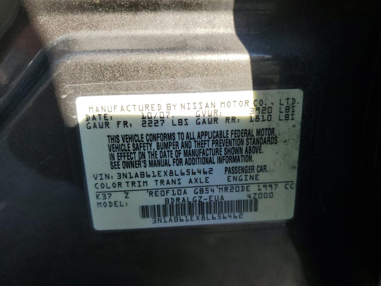 2008 Nissan Sentra - Image 12