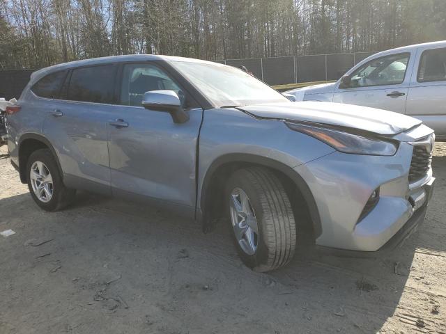  TOYOTA HIGHLANDER 2022 Srebrny