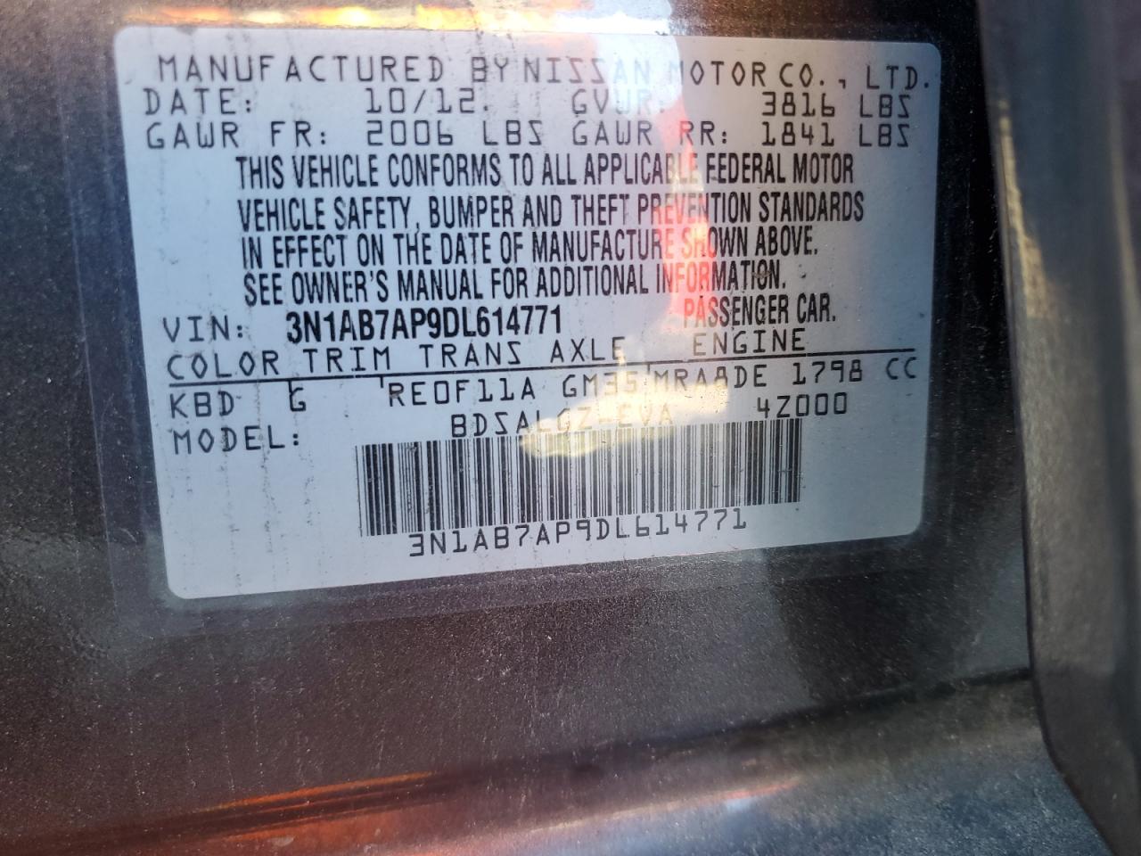 2013 Nissan Sentra - Image 13