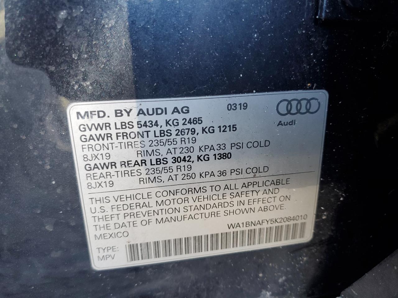 2019 Audi Q5 - Image 12