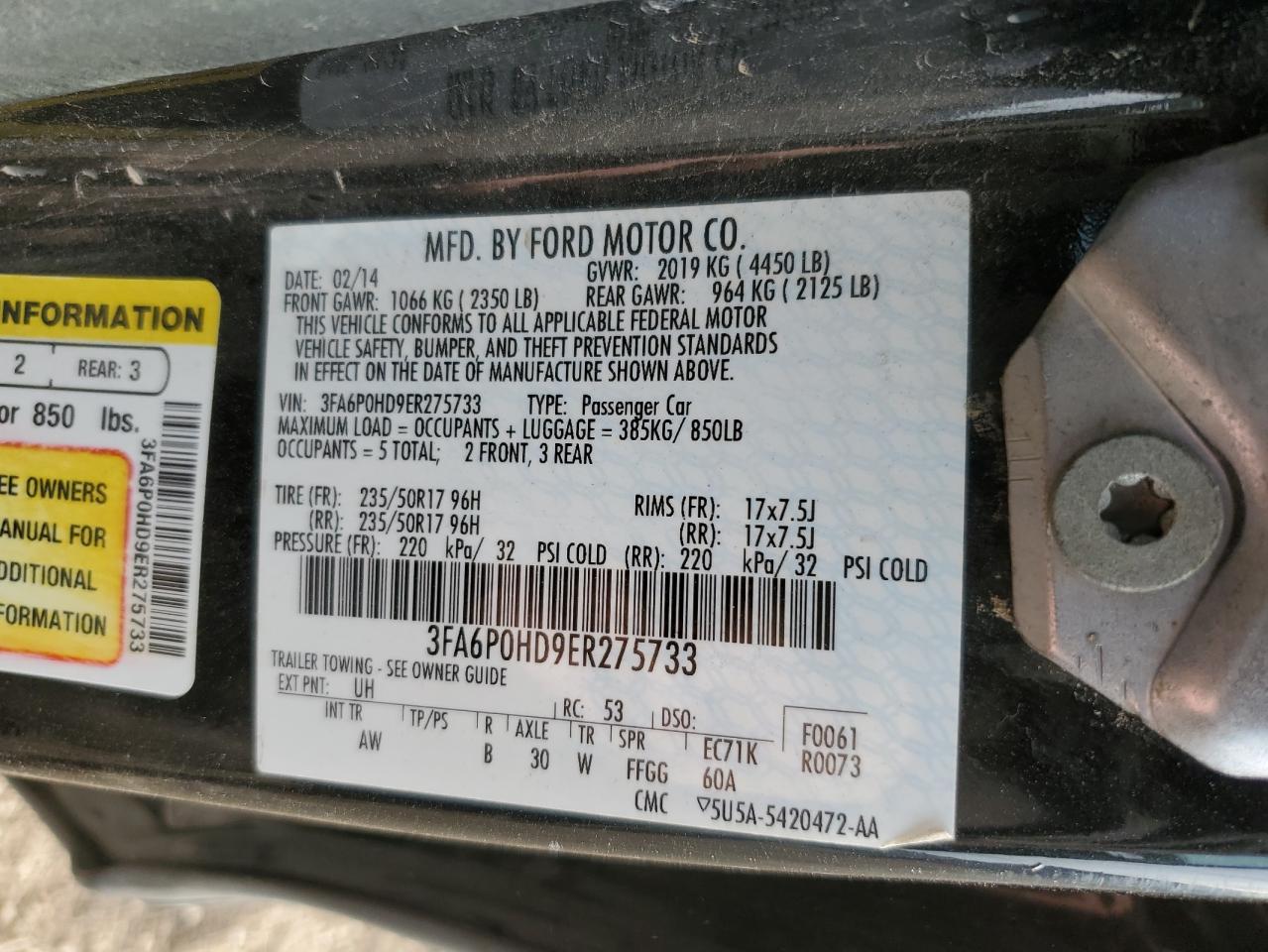 2014 Ford Fusion - Image 14
