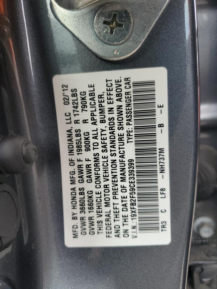 2012 Honda Civic - Image 12