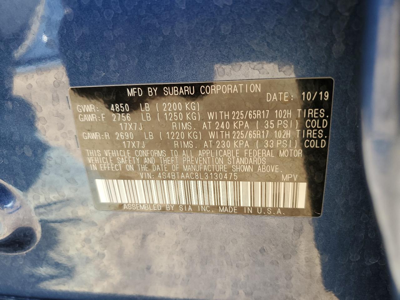 2020 Subaru Legacy - Image 13