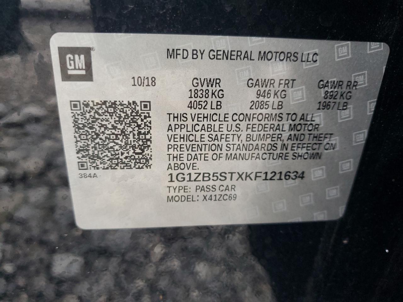 2019 Chevrolet Malibu - Image 15