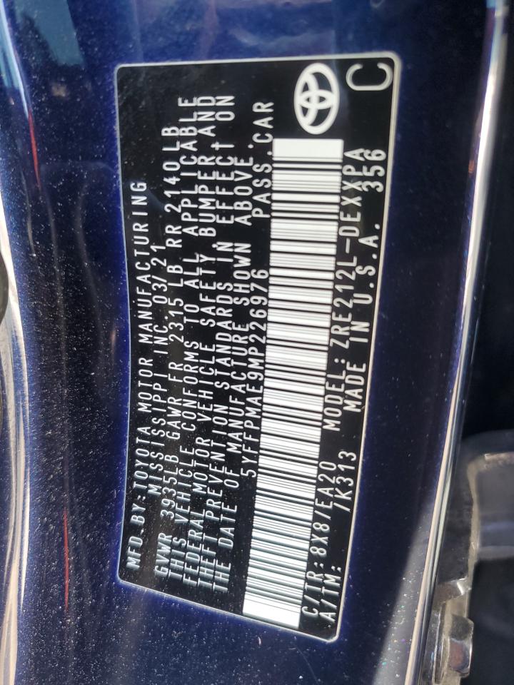 2021 Toyota Corolla - Image 12