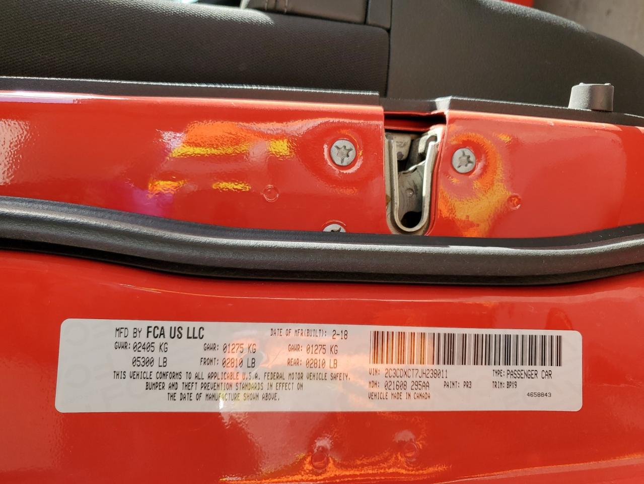 2018 Dodge Charger - Image 12
