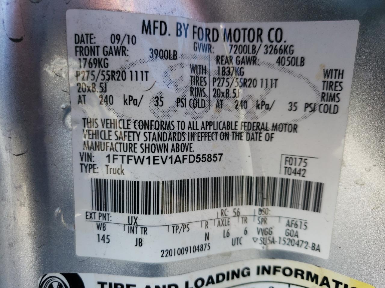 2010 Ford F-150 - Image 12