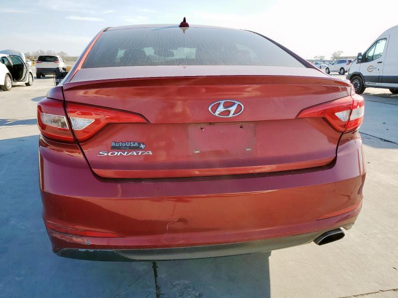 Седаны HYUNDAI SONATA 2015 Красный