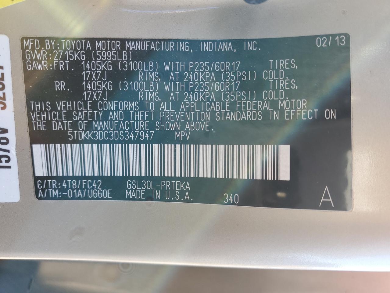 2013 Toyota Sienna - Image 15