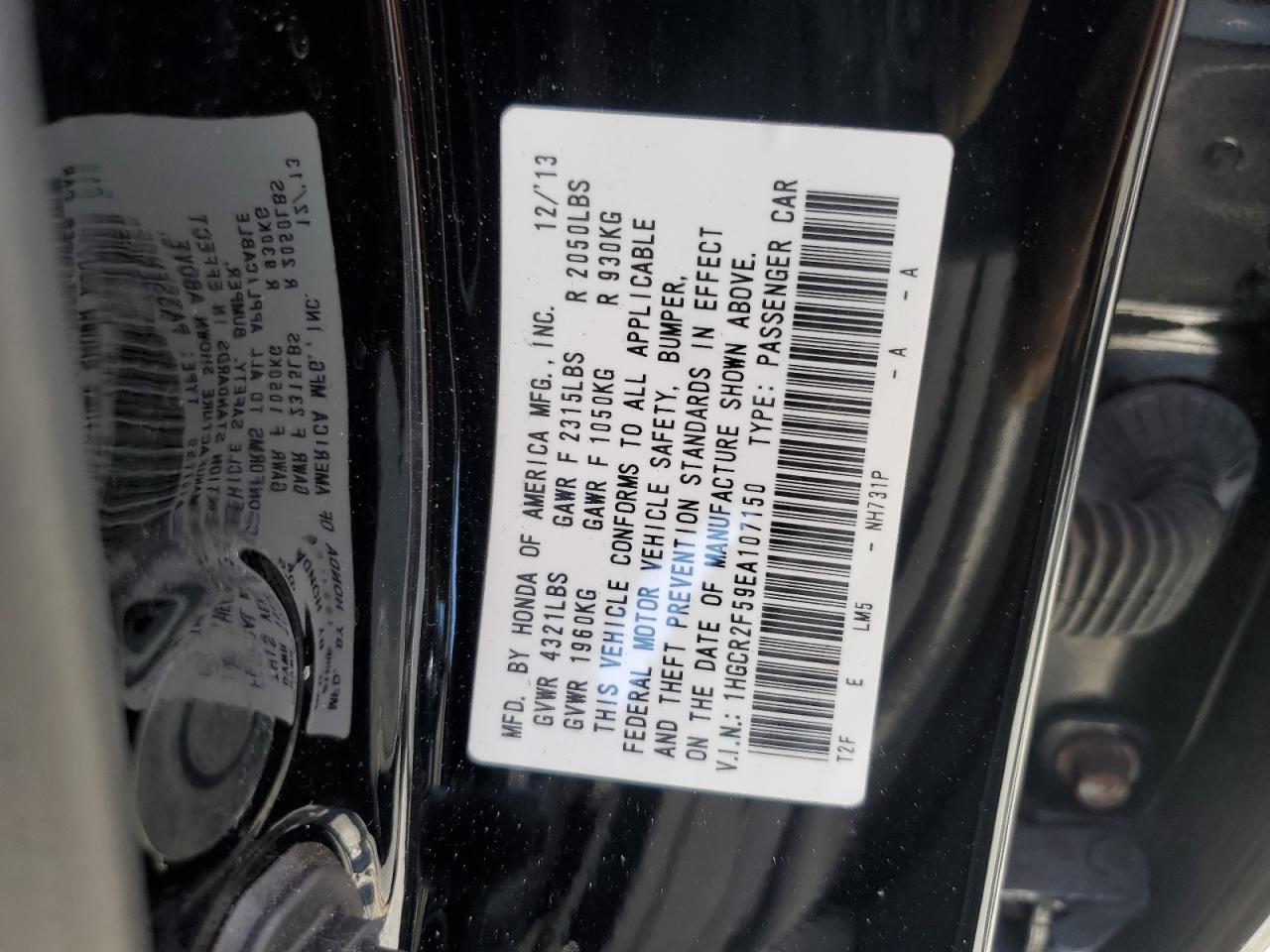 2014 Honda Accord - Image 12