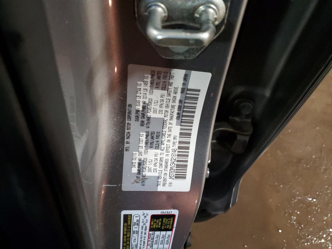 2010 Mazda CX-9 - Image 14