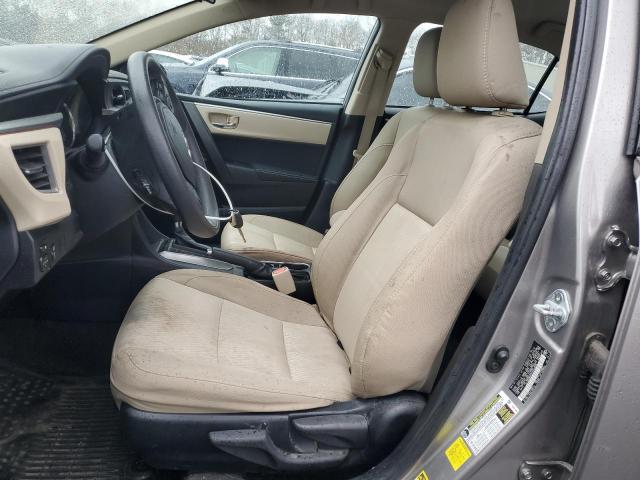 Sedans TOYOTA COROLLA 2015 Gray