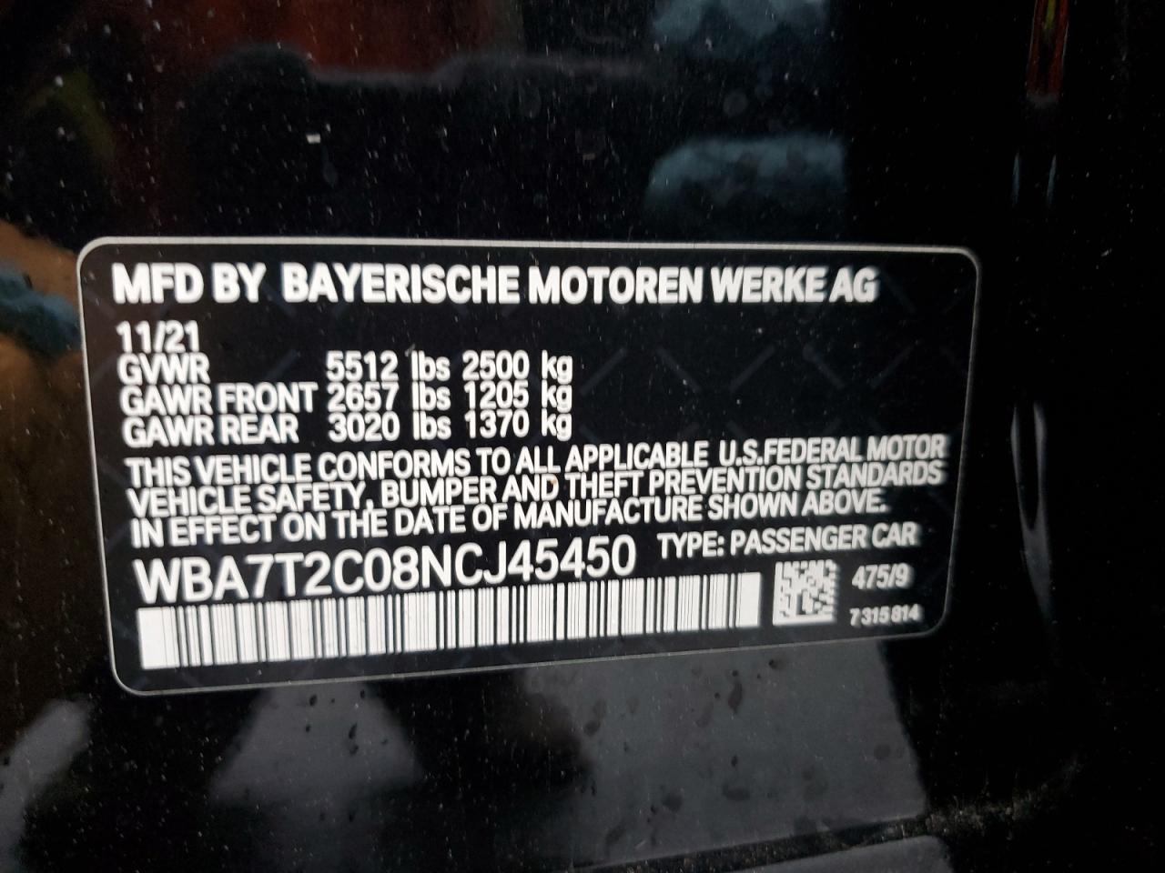 2022 BMW 7er - Image 12