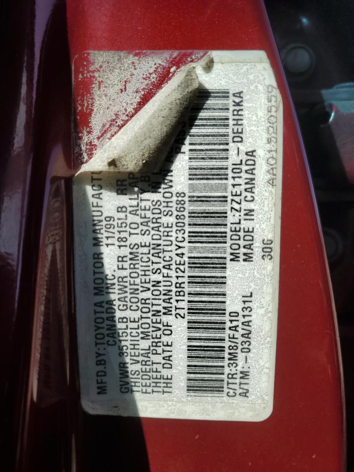 2000 Toyota Corolla - Image 12