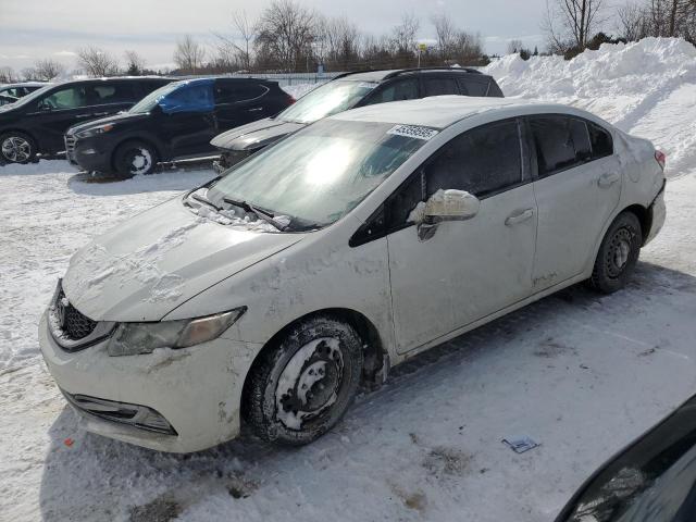 2014 HONDA CIVIC LX for sale at Copart ON - LONDON