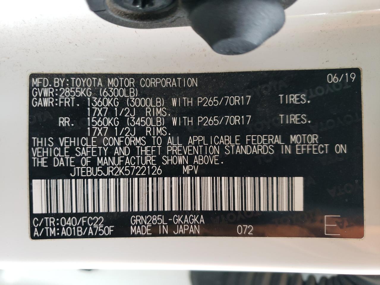2019 Toyota 4Runner - Image 16